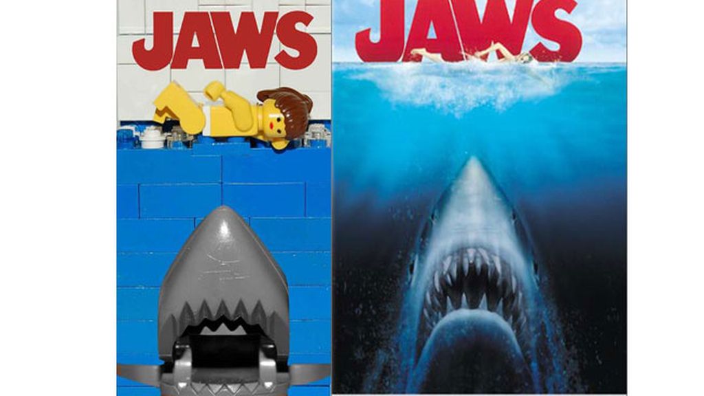 Versión Lego de 'Tiburón'