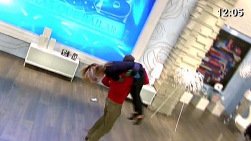 Clases de baile en 'Ana Rosa'