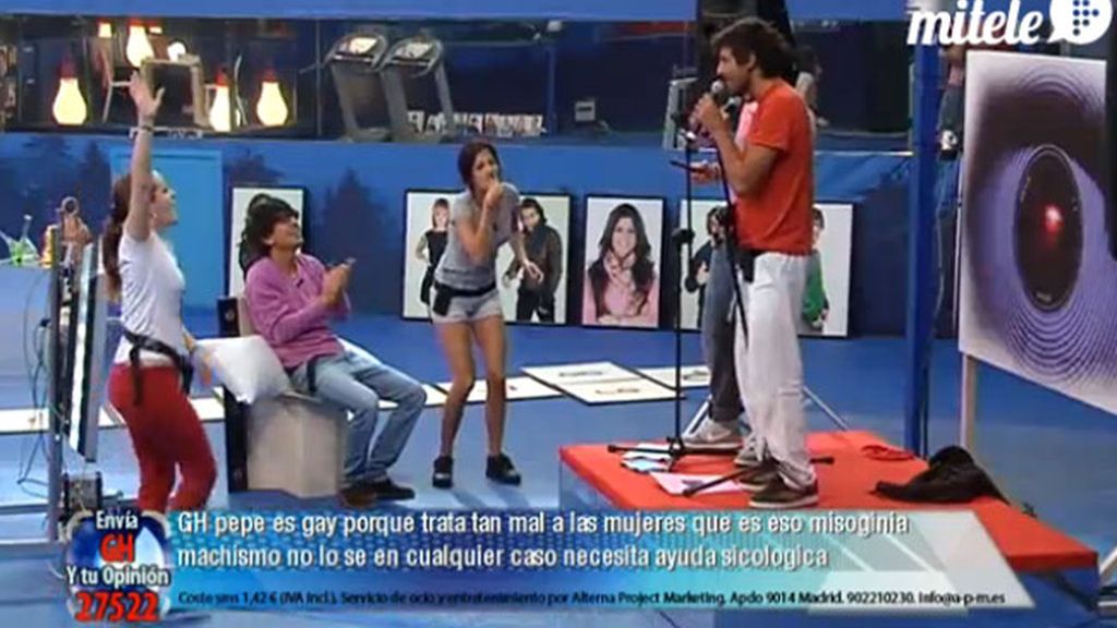 Los concursantes se dejan la voz en la prueba semanal