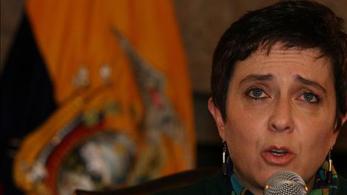 La ex canciller ecuatoriana María Isabel Salvador se lamentó de que sobre el ALBA haya una "especie de satanización". EFE/Archivo