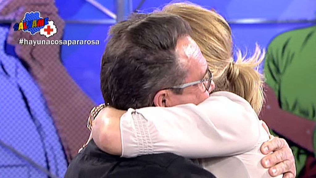 Los hermanos llevaban dos años sin verse