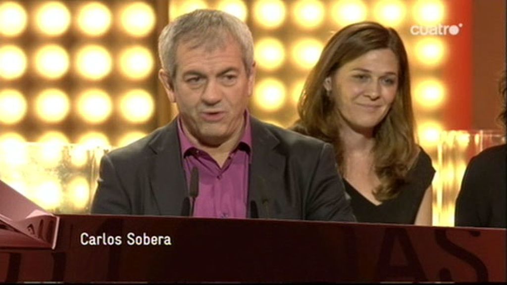 Carlos Sobera, ganador del Premio Ondas al Mejor Programa de Entretenimiento