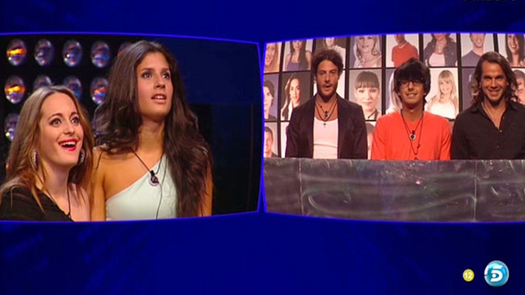 Las concursantes por fin saben que Aless, Dani y Pepe son finalistas