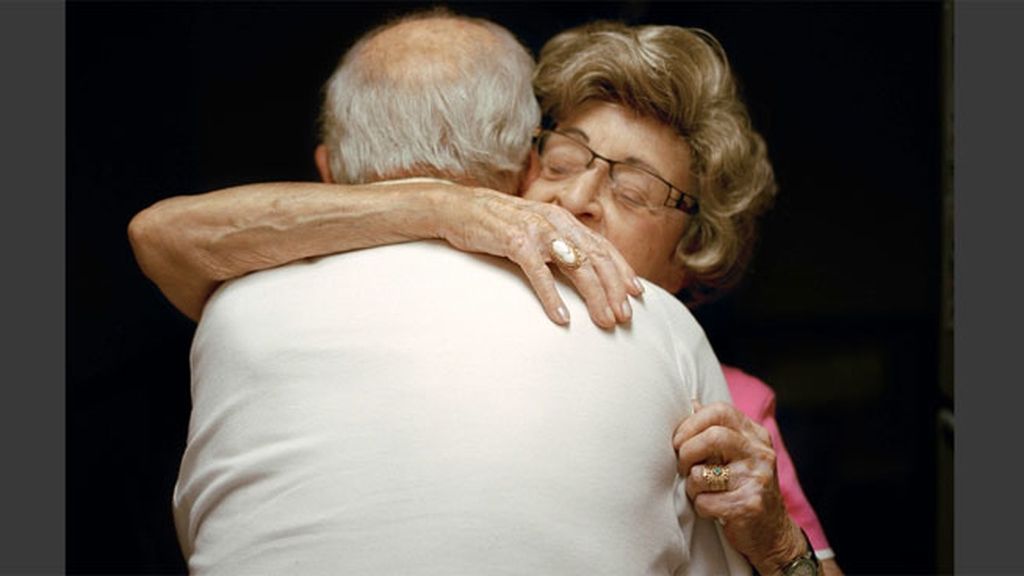 Los amantes que han pasado la vida juntos