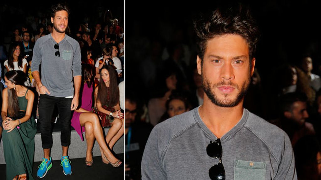 José Lamuño en el desfile de Amaya Arzuaga