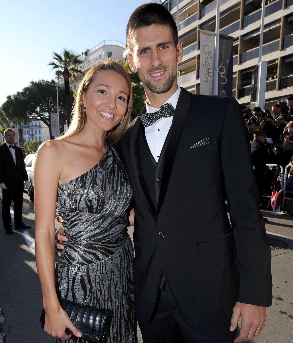 Novak Djokovic y Jelena Ristic