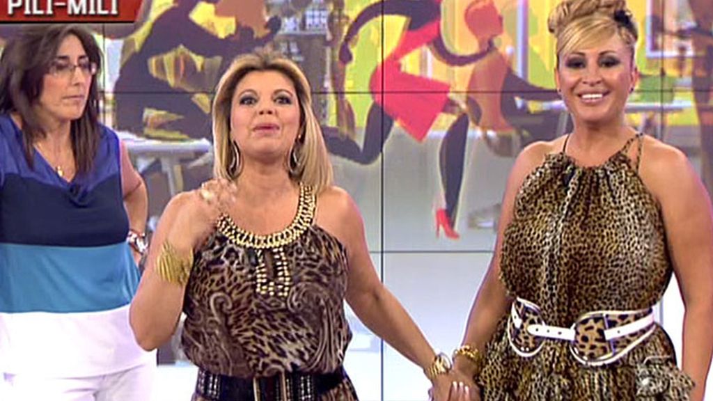 El leopardo se lleva en 'Sálvame'