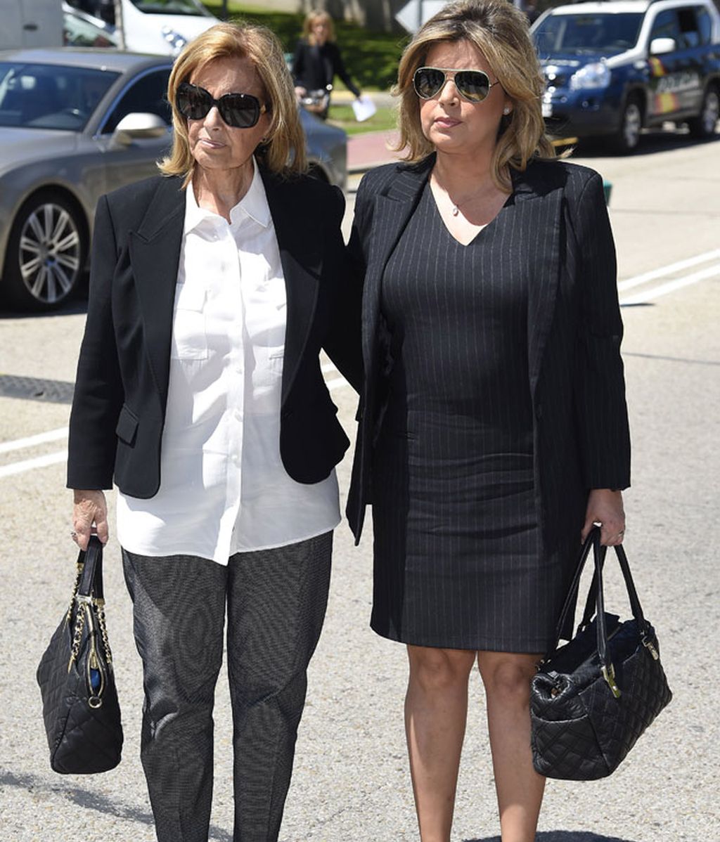 La periodista María Teresa Campos y su hija Terelu Campos