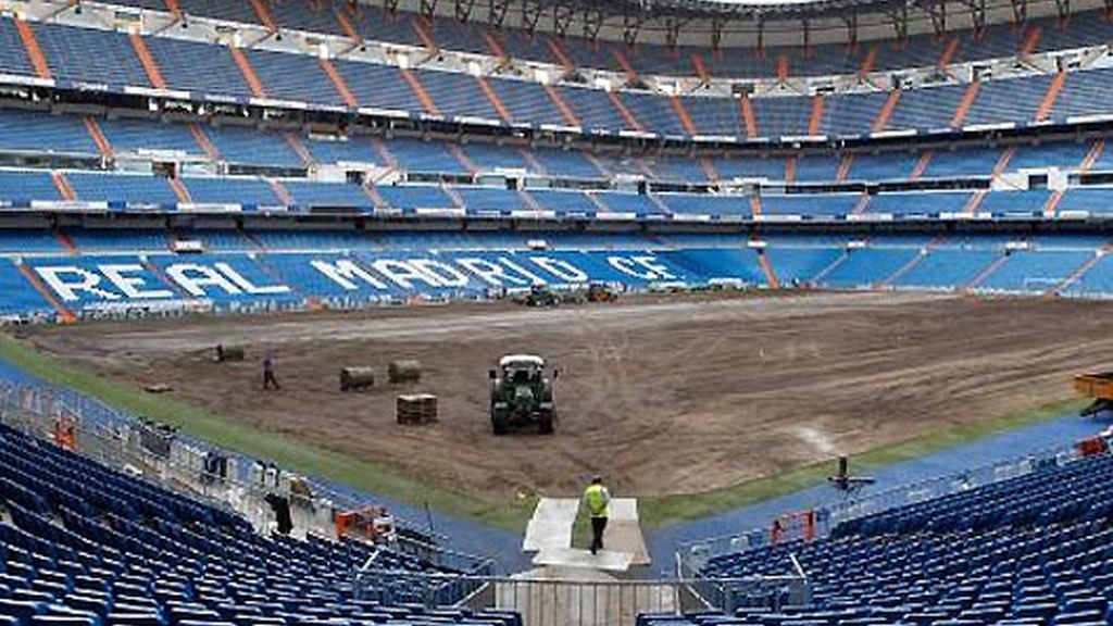 El Bernabéu deja de ser un "patatal"