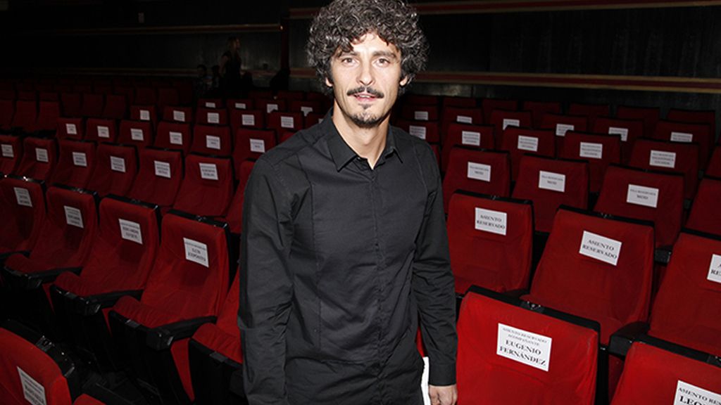 Antonio Pagudo, uno de los populares rostros de Mediaset que acudió al estreno