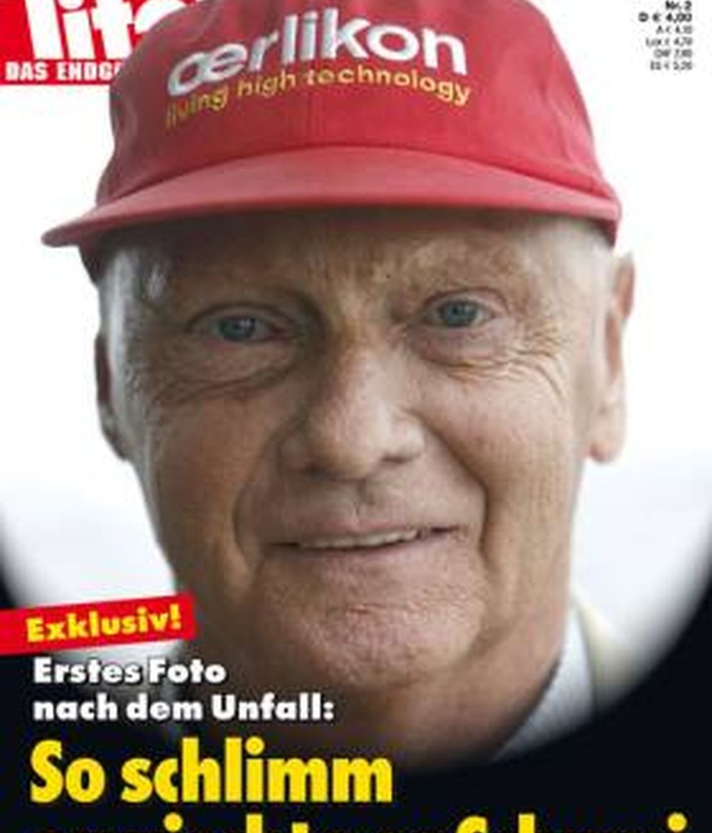 La revista alemana Titanic bromea con el estado de salud de Schumacher La revista alemana Titanic bromea con el estado de salud de Schumacher