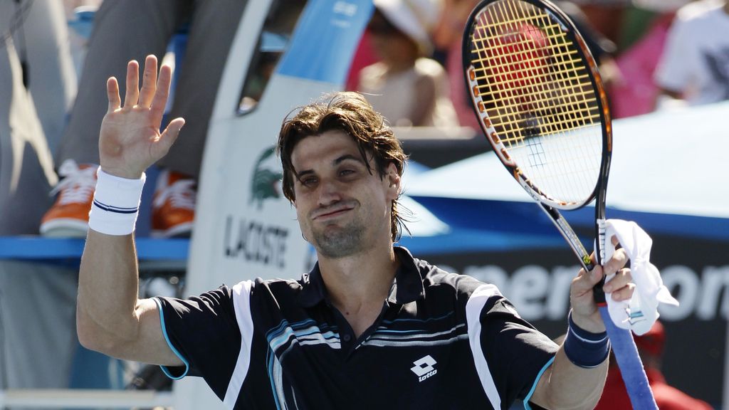 David Ferrer pasa a tercera ronda sufriendo