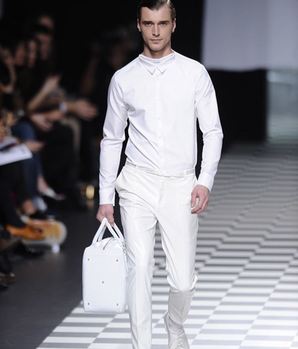 Un sólo color por ética y estética: el blanco