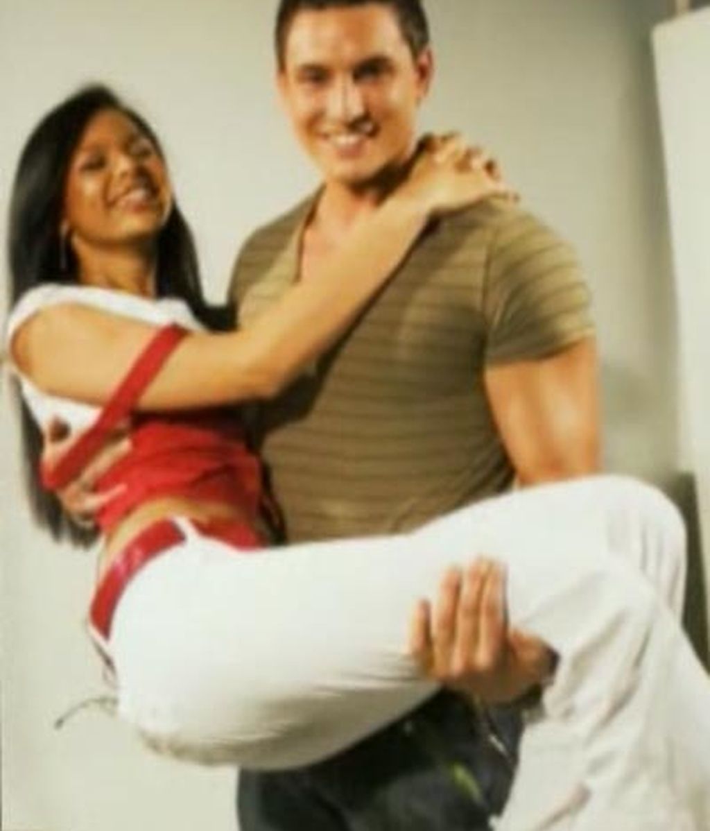 Víctor con Lora y Tatiane