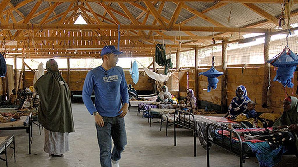 Jesús Vázquez, embajador de ACNUR en Kenia