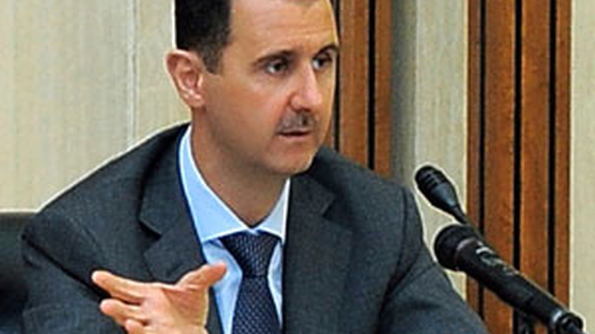 Fotografía facilitada por la agencia siria de noticias SANA del presidente sirio, Bachar al Asad. Foto: EFE.