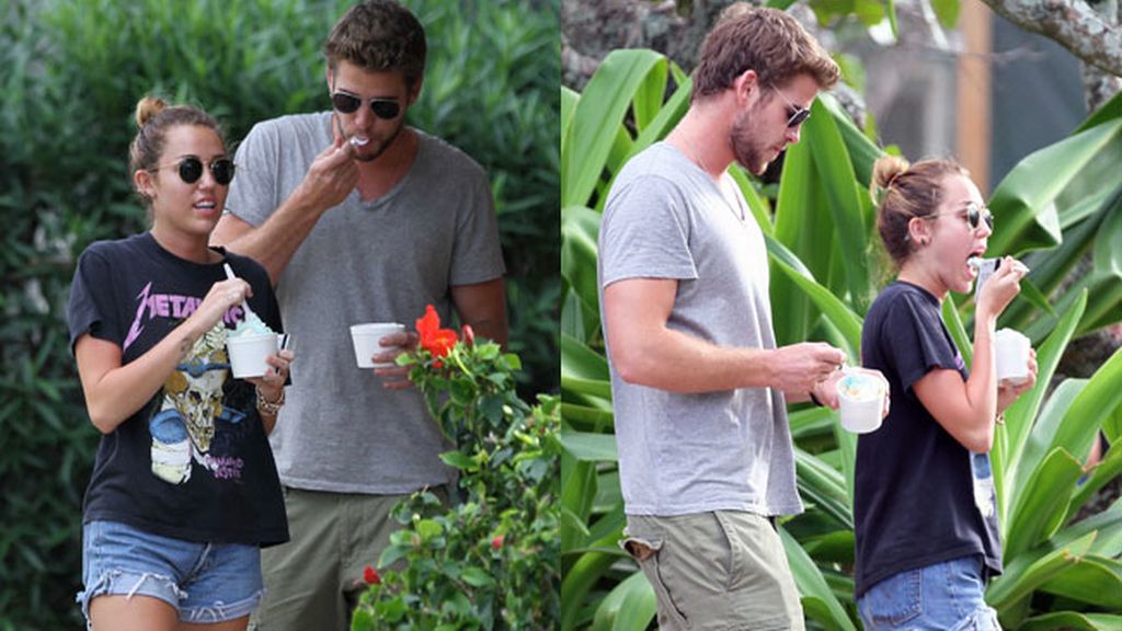 Miley Cyrus y Liam Hemsworth