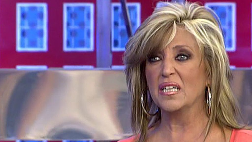 La colaboradora sale de plató tras una broma del programa