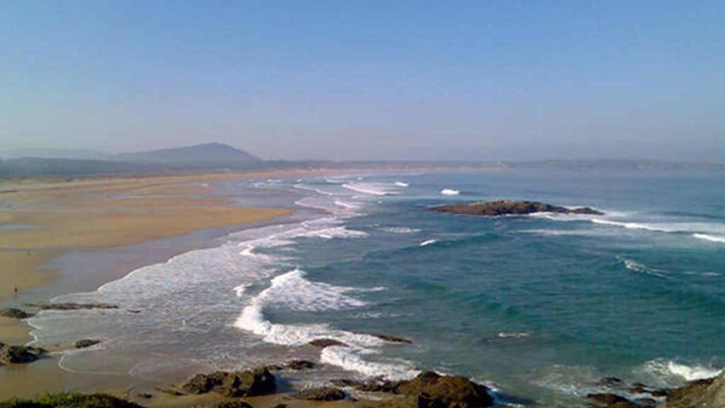 Playa A Frouxeira, en Valdoviño