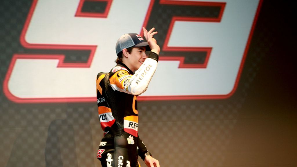 Marc Márquez presenta su proyecto 2012