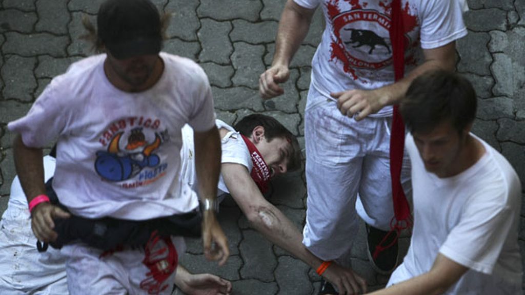 Primer encierro de los Sanfermines 2010