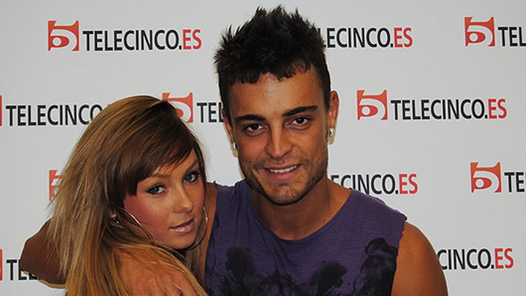 Niki y Sergio visitan telecinco.es