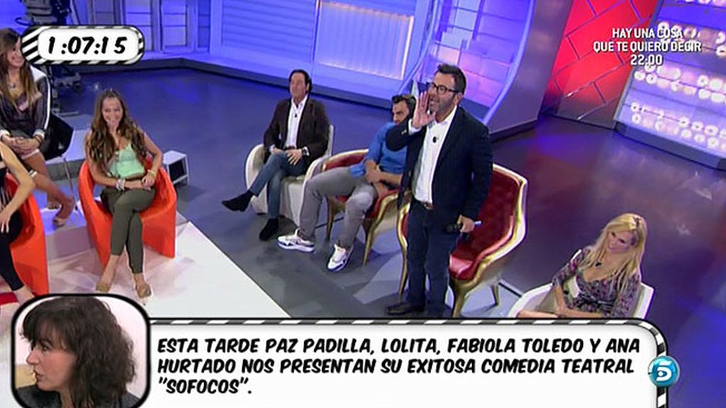 Jorge Javier entrevista a Pipi y Miriam en 'Mujeres y hombres' y propone un polígrafo a Miriam
