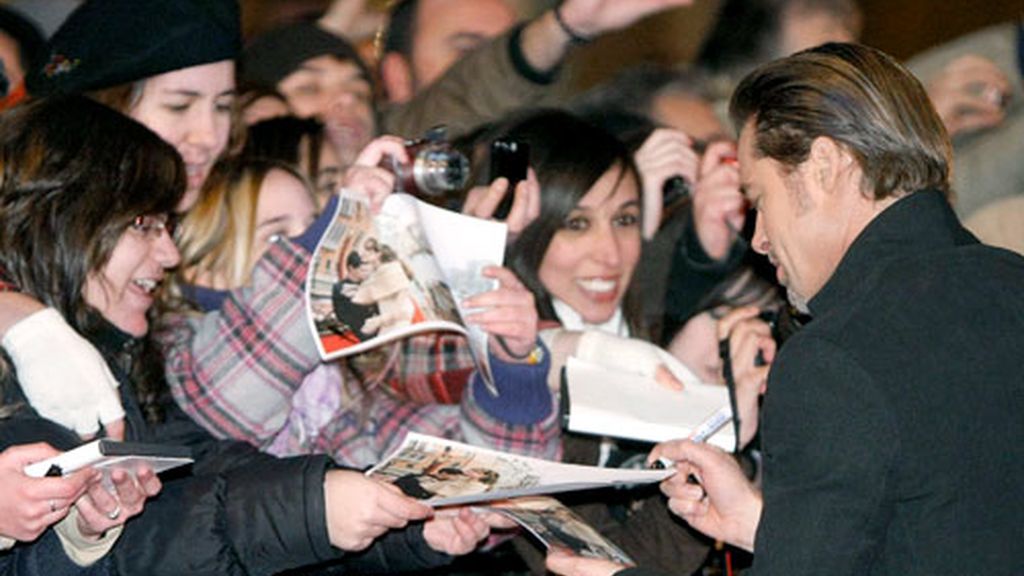 Angelina Jolie y Johnny Depp en Madrid