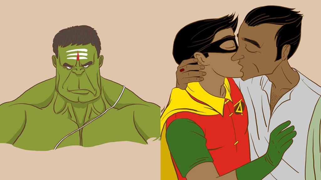 ¿Y si los superhéroes fueran indios?