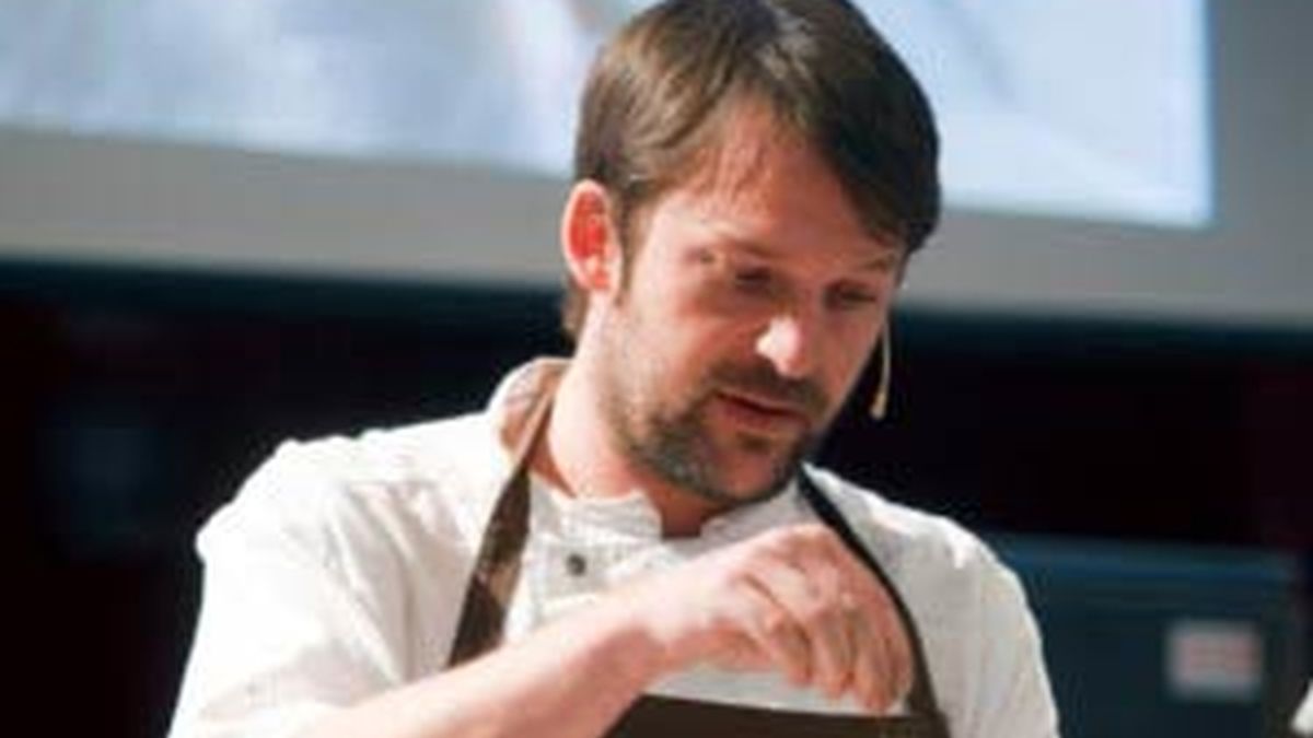 El jefe de cocina del restaurante Noma de Copenhage (Dinamarca), René Redzepi, considerado el número uno del mundo. Vídeo: Informativos Telecinco.