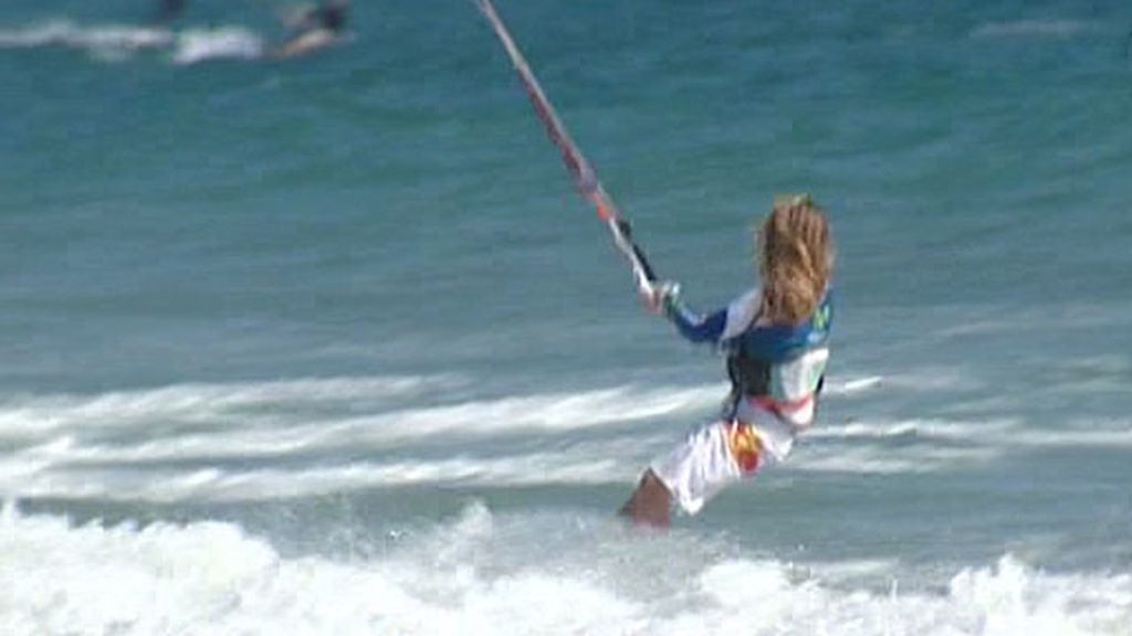 Gisela Pulido, la súpercampeona de Kitesurf