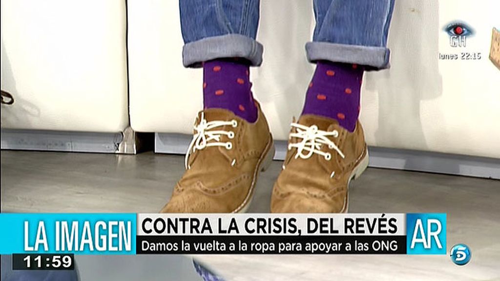 Los chicos de 'AR' se unen a la iniciativa y dan la vuelta a su ropa