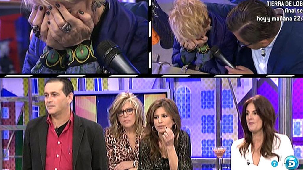 'Sálvame' recreaba las presuntas citas de su ex en un bar