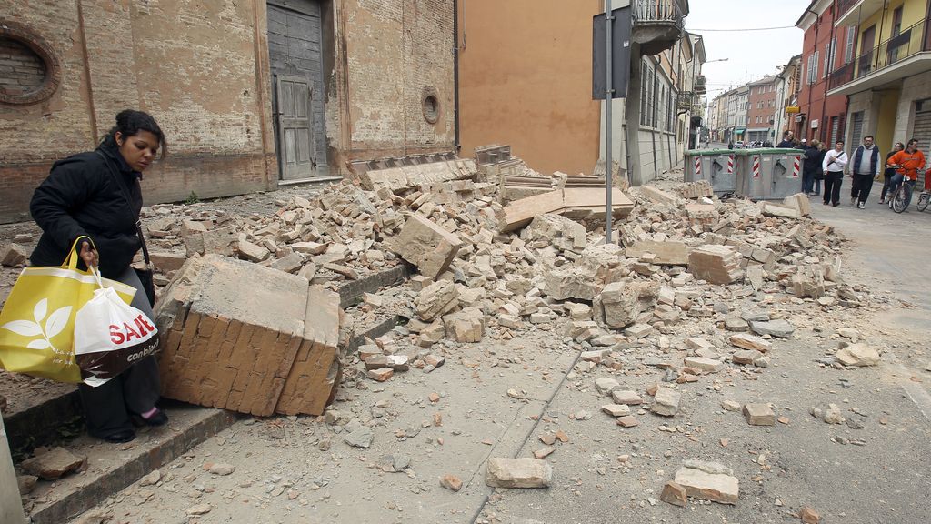 Imágenes de los terremos de Italia