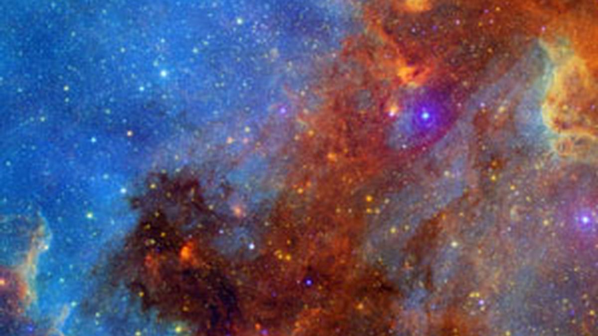 Imagen tomada por el telescopio espacial Spitzer. Foto: Gtres/NASA