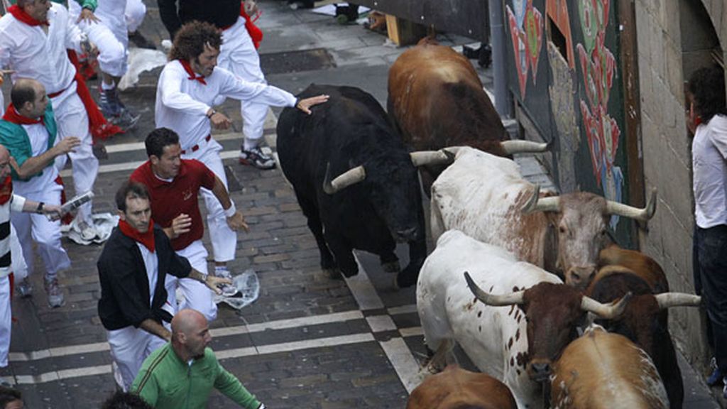 Primer encierro de los Sanfermines 2010