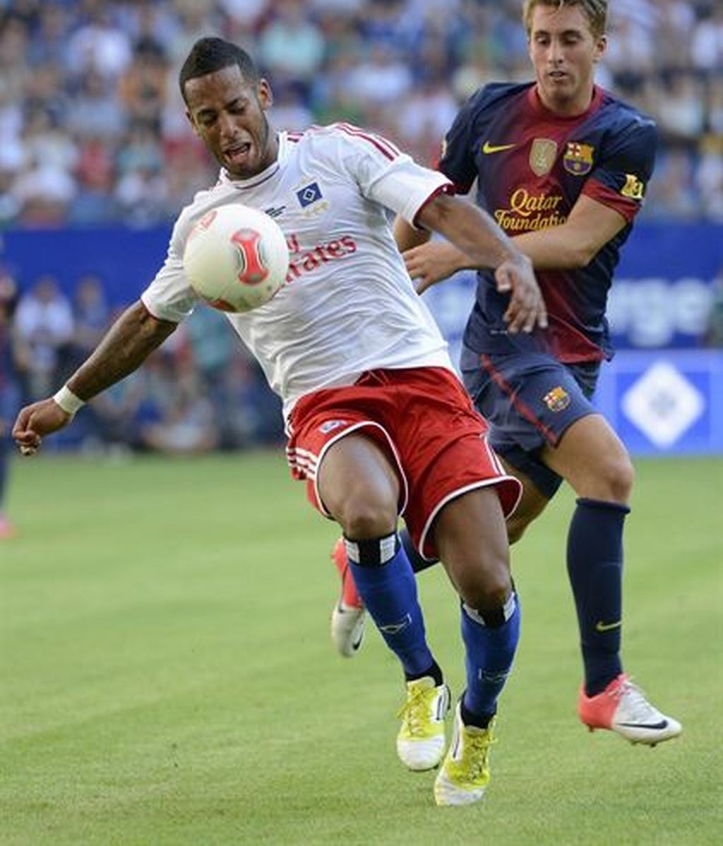 El FC Barcelona vence en Hamburgo