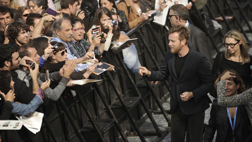 Ewan McGregor llega al Festival de San Sebastián