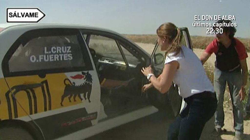 Carmen Bazán, al borde de las lágrimas tras superar su reto