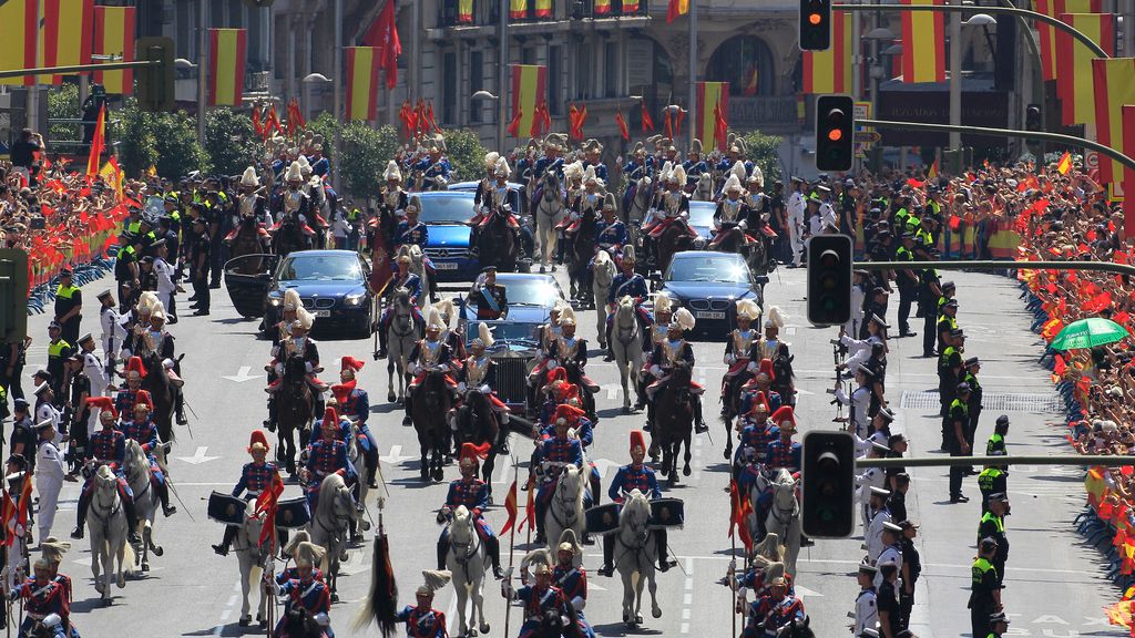 Madrid acompaña a Felipe VI