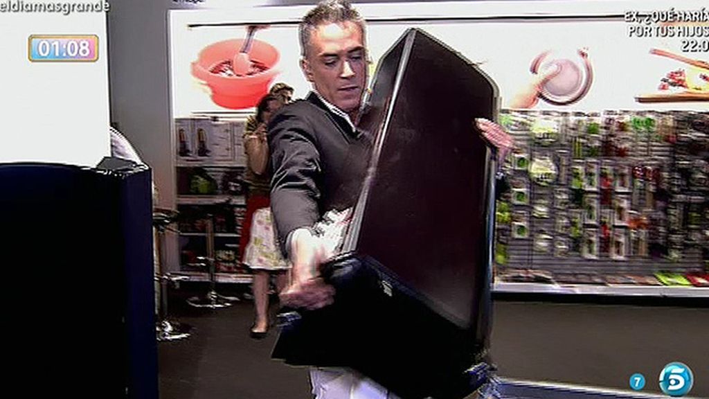 El programa 'secuestraba' al colaborador y lo llevaba lejos de Telecinco