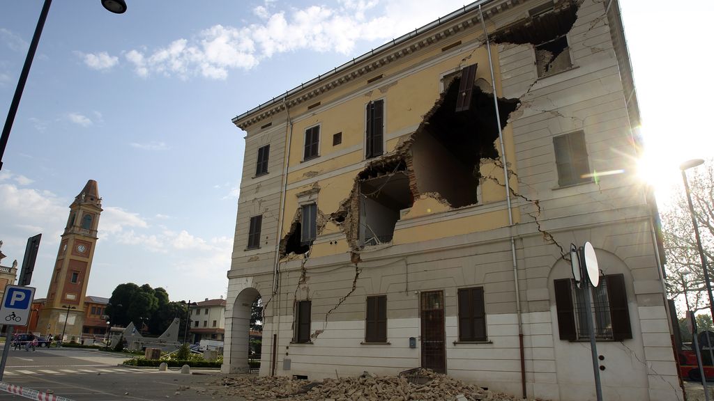 Imágenes de los terremos de Italia