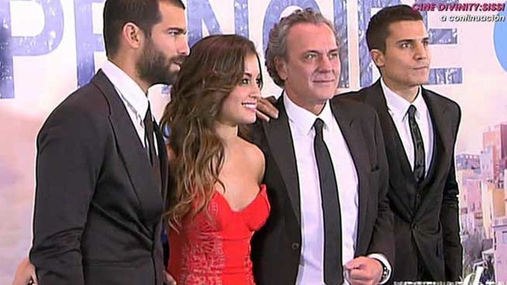 Rubén Cortada, Hiba Abouk, José Coronado y Álex González