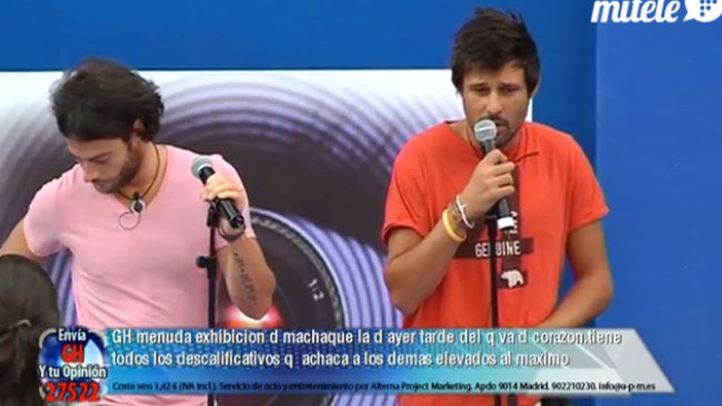 Los concursantes se dejan la voz en la prueba semanal