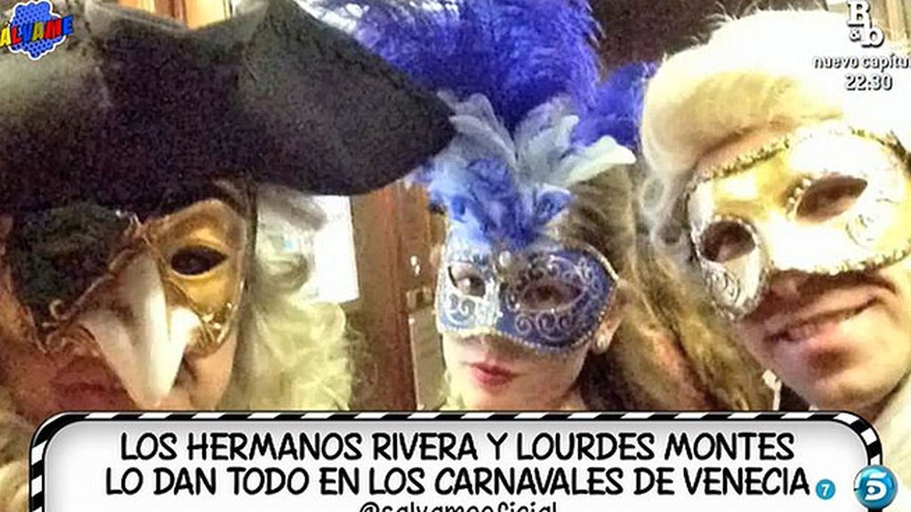 El carnaval de Lourdes Montes, Fran Rivera y Cayetano