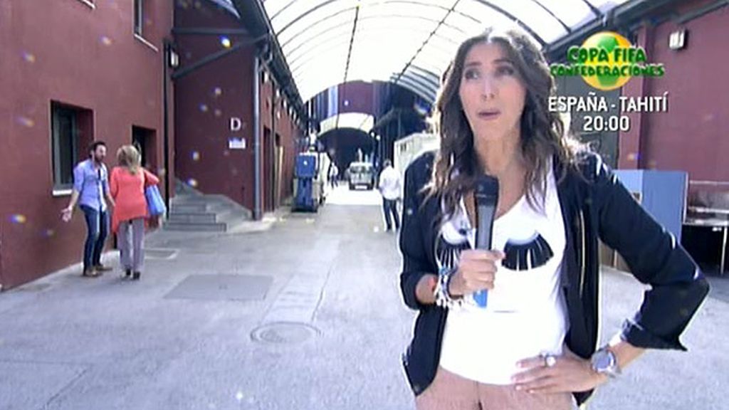 La colaboradora sale de plató tras una broma del programa