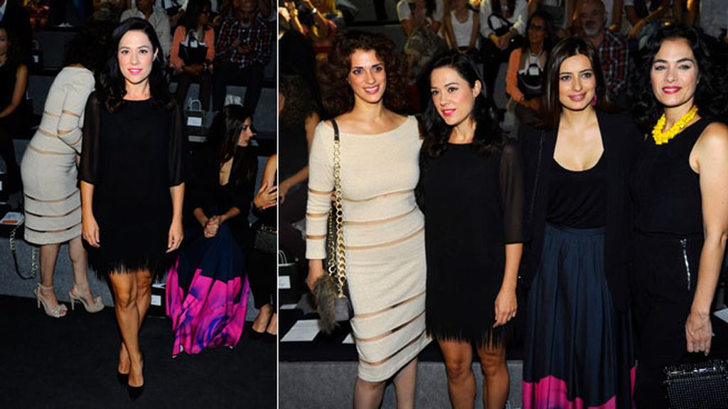 Ruth Gabriel y Eva Marcial juntas en el desfile de Luke