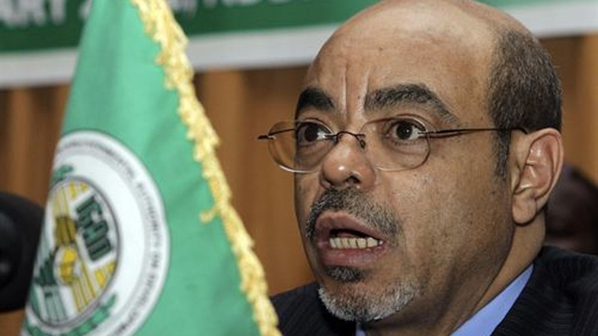 Primer ministro de Etiopía, Meles Zenawi