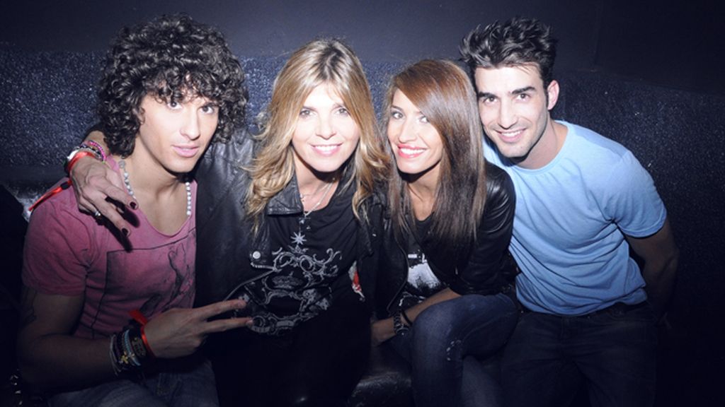 Agustín Etienne, Arancha de Benito, Bárbara Muñoz y Adrián Rodríguez
