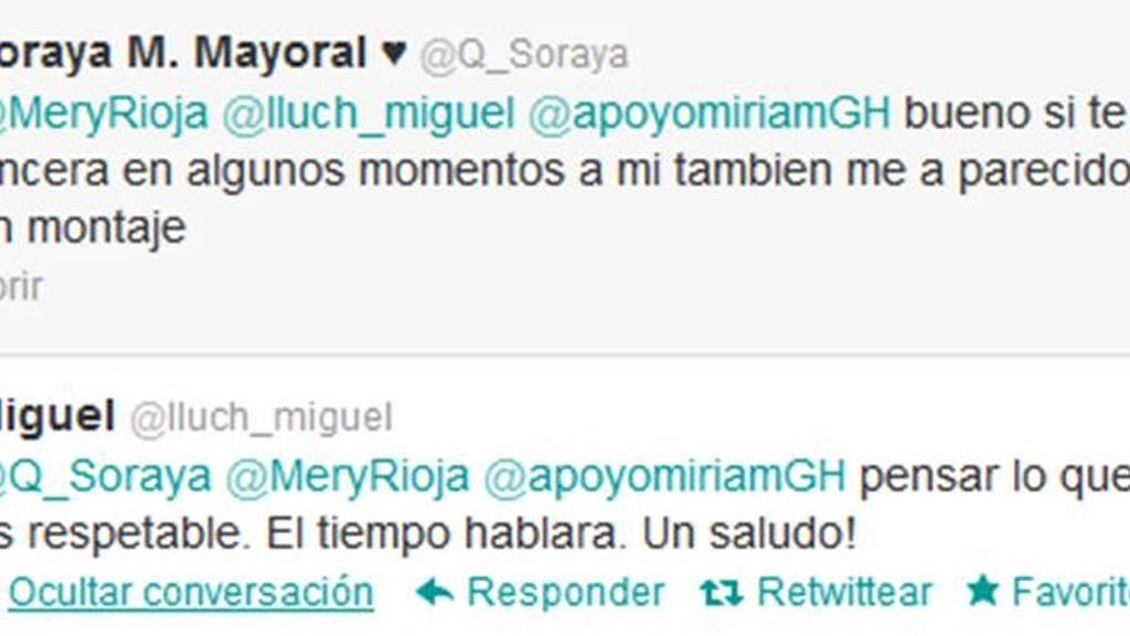 Ainara, la ex de Igor, su peor crítica